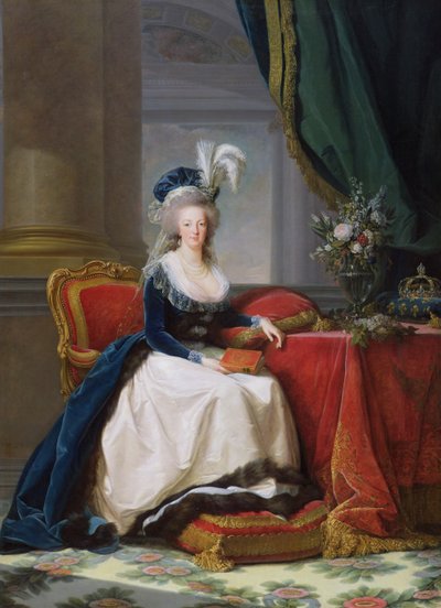 Marie-Antoinette by Elisabeth Louise Vigee Lebrun